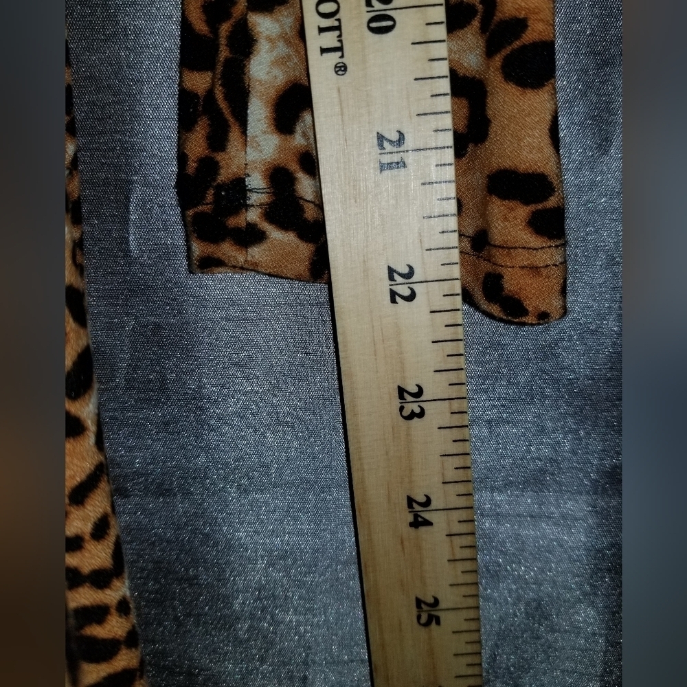 Lily Morgan Womens Cheetah Leopard Print Stretchy Dress Label Reads Size Small - Picture 14 of 14